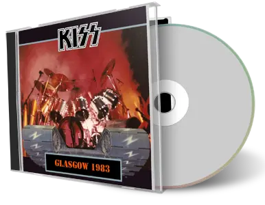 Artwork Cover of KISS 1983-10-27 CD Glasgow Audience