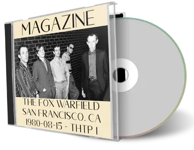 Artwork Cover of Magazine 1980-08-15 CD San Francisco Audience
