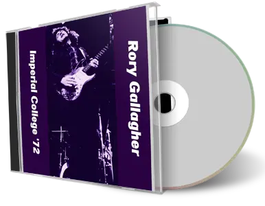 Artwork Cover of Rory Gallagher 1972-01-29 CD London Audience