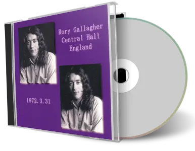 Artwork Cover of Rory Gallagher 1972-03-31 CD Chatham Audience