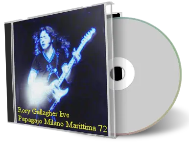 Artwork Cover of Rory Gallagher 1972-07-21 CD Milan Audience