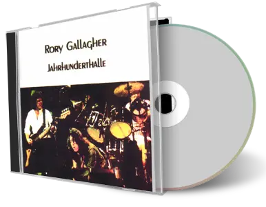 Artwork Cover of Rory Gallagher 1973-10-24 CD Frankfurt Audience