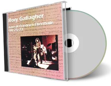 Artwork Cover of Rory Gallagher 1973-10-25 CD Ludwigshafen Audience