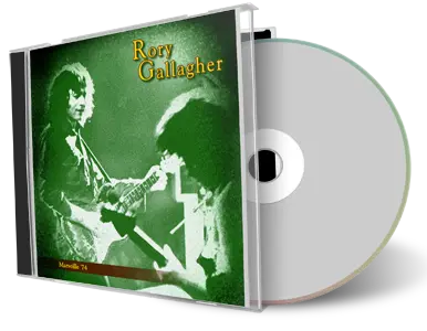 Artwork Cover of Rory Gallagher 1974-05-01 CD Marseille Audience