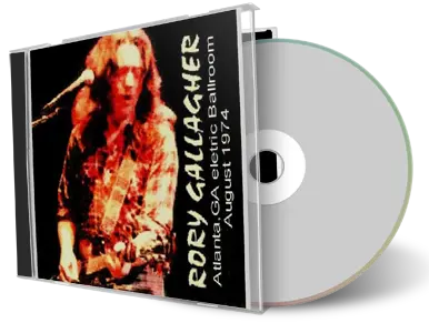 Artwork Cover of Rory Gallagher Compilation CD Atlanta August 1974 Soundboard