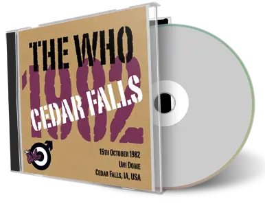 Artwork Cover of The Who 1982-10-15 CD Cedar Falls Audience
