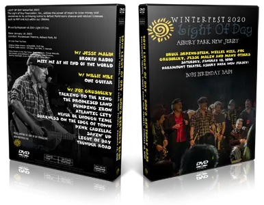 Artwork Cover of Bruce Springsteen 2020-01-18 DVD Asbury Park Audience