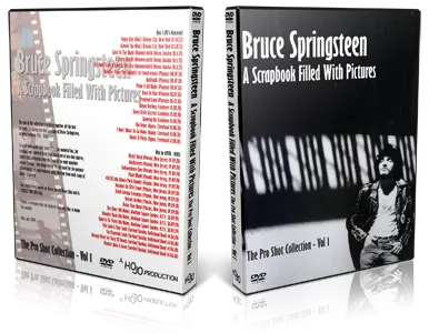 Artwork Cover of Bruce Springsteen Compilation DVD A Scrapbook Filled With Pictures Volume 1 Proshot