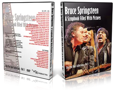 Artwork Cover of Bruce Springsteen Compilation DVD A Scrapbook Filled With Pictures Volume 3 Proshot
