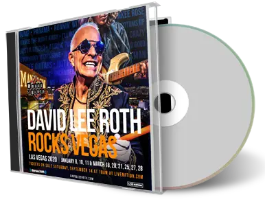 Artwork Cover of David Lee Roth 2020-01-11 CD Las Vegas Audience