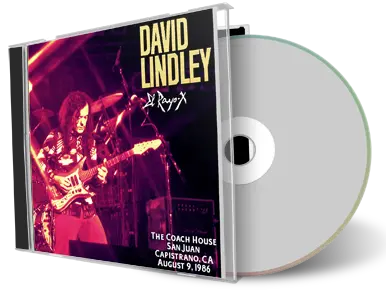 Artwork Cover of David Lindley and El Rayo X 1986-08-09 CD San Juan Capistrano Soundboard