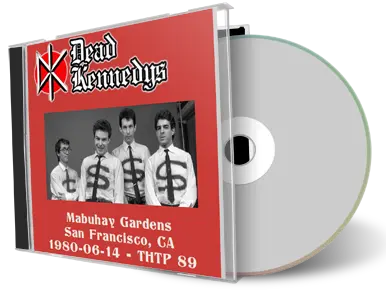Artwork Cover of Dead Kennedys 1980-06-14 CD San Francisco Soundboard