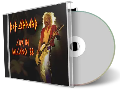 Artwork Cover of Def Leppard 1988-03-22 CD Milano Audience