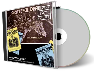 Artwork Cover of Grateful Dead 1972-10-24 CD Milwaukee Soundboard