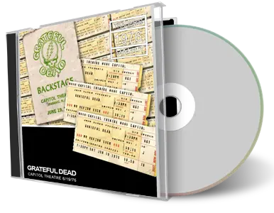 Artwork Cover of Grateful Dead 1976-06-19 CD Passaic Soundboard