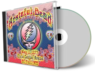Artwork Cover of Grateful Dead 1977-05-11 CD St Paul Soundboard