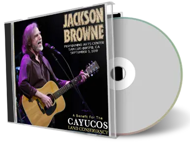 Artwork Cover of Jackson Browne 2019-09-05 CD San Luis Obispo Audience