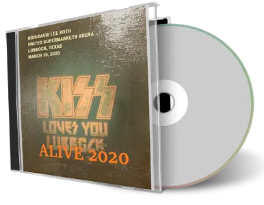 Artwork Cover of KISS 2020-03-10 CD Lubbock Audience