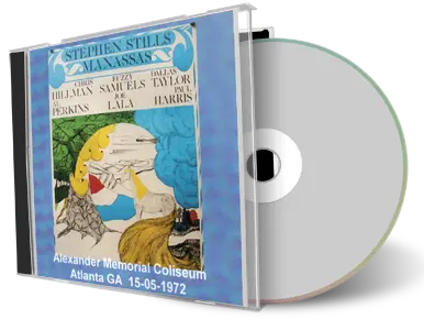 Artwork Cover of Manassas 1972-05-15 CD Atlanta Soundboard