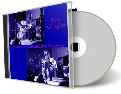 Artwork Cover of Rory Gallagher 1975-04-25 CD Lancaster Audience