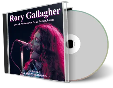 Artwork Cover of Rory Gallagher 1975-05-12 CD Paris Audience