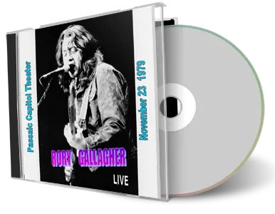 Artwork Cover of Rory Gallagher 1979-11-23 CD Passaic Audience