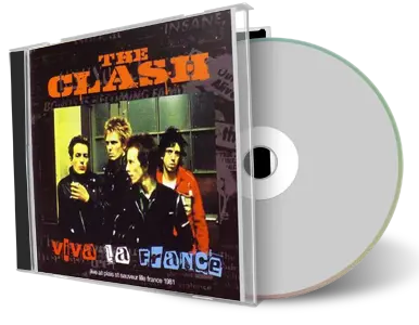 Artwork Cover of The Clash 1981-05-09 CD Lille Audience