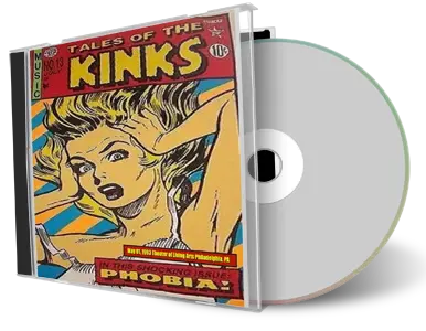 Artwork Cover of The Kinks 1993-05-01 CD Philadelphia Audience