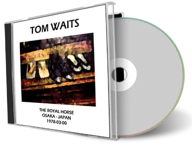 Artwork Cover of Tom Waits Compilation CD Osaka 1978 Soundboard