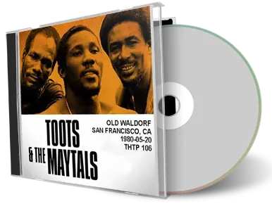 Artwork Cover of Toots And The Maytals 1980-05-20 CD San Francisco Soundboard