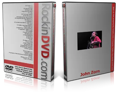 Artwork Cover of John Zorn 1990-07-19 DVD Montreux Jazz Festival Proshot