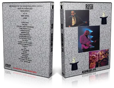Artwork Cover of Rush 1990-04-20 DVD East Rutherford Audience