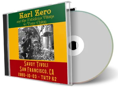 Artwork Cover of Earl Zero 1980-10-03 CD San Francisco Audience