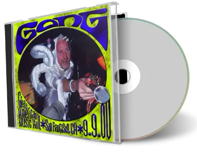 Artwork Cover of Gong 2000-09-09 CD San Francisco Soundboard