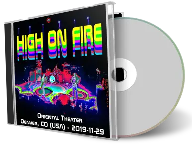 Artwork Cover of High On Fire 2019-11-29 CD Denver Audience