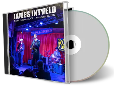 Artwork Cover of James Intveld 2019-11-16 CD Los Angeles Audience