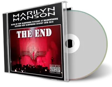 Artwork Cover of Marilyn Manson 2019-08-18 CD Gilford Audience