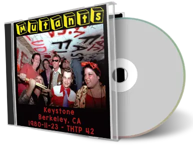 Artwork Cover of Mutants 1980-11-23 CD Berkeley Audience