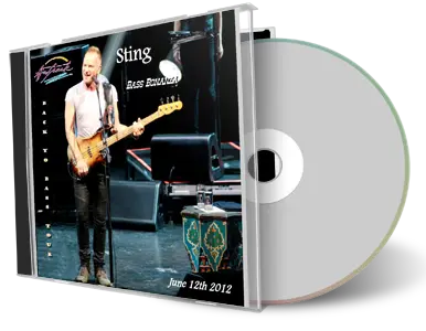 Artwork Cover of Sting 2012-06-12 CD Lewiston Audience