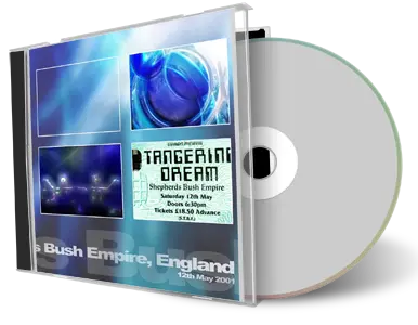 Artwork Cover of Tangerine Dream 2001-05-12 CD London Audience