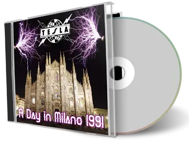 Artwork Cover of Tesla 1991-10-17 CD Milan Audience