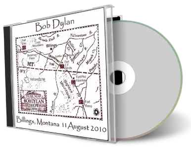 Artwork Cover of Bob Dylan 2010-08-11 CD Billings Audience