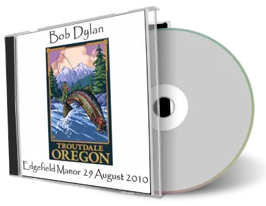 Artwork Cover of Bob Dylan 2010-08-29 CD Troutdale Audience
