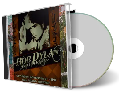 Artwork Cover of Bob Dylan 2010-11-27 CD Mashantucket Audience