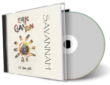Artwork Cover of Eric Clapton 1985-04-19 CD Savannah Audience