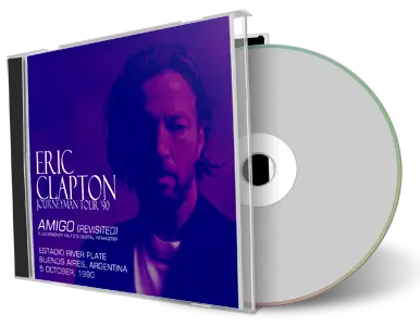 Artwork Cover of Eric Clapton 1990-10-05 CD Buenos Aires Soundboard