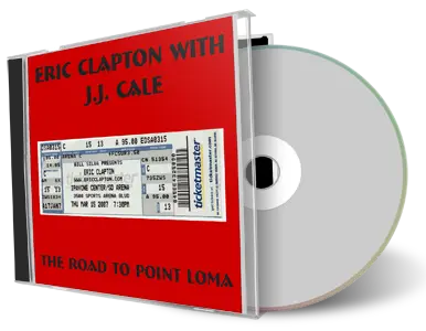 Artwork Cover of Eric Clapton 2007-03-15 CD San Diego Audience