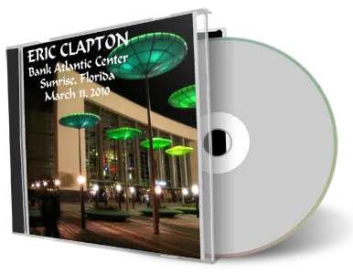 Artwork Cover of Eric Clapton 2010-03-11 CD Sunrise Audience