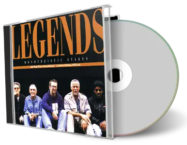 Artwork Cover of Eric Clapton Compilation CD Legends Monotheistic Stages 1997 Soundboard