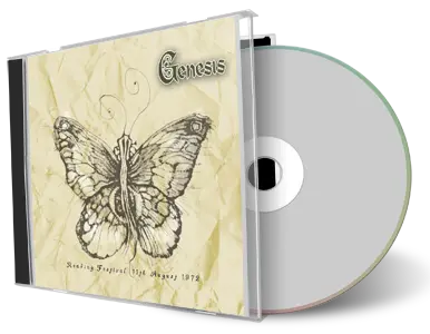 Artwork Cover of Genesis 1972-08-11 CD Reading Audience
